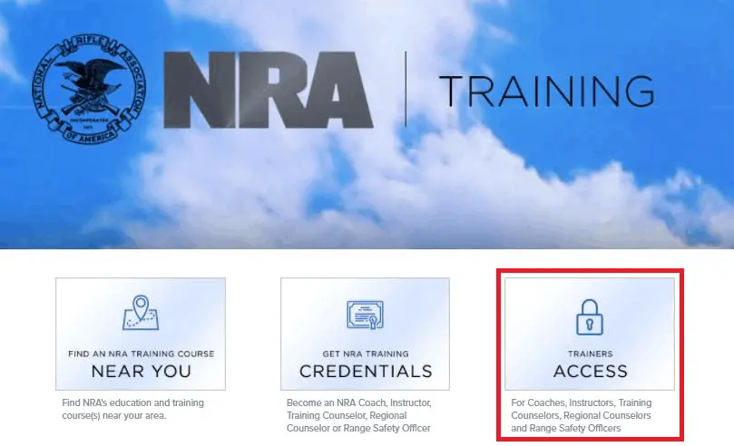 NRA Trainer's Portal Help Guide Thumbnail